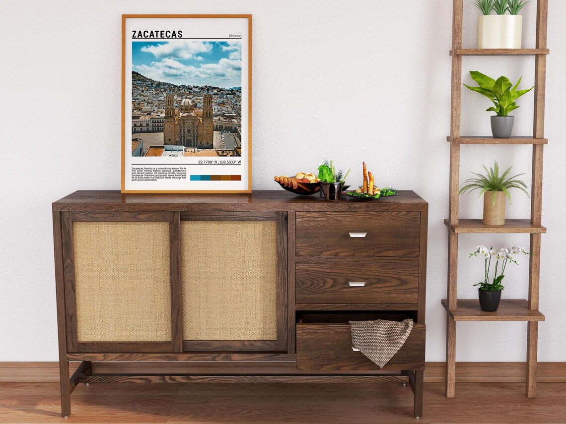 Zacatecas Mexico Travel Poster, Cultural Wall Art - Image 6