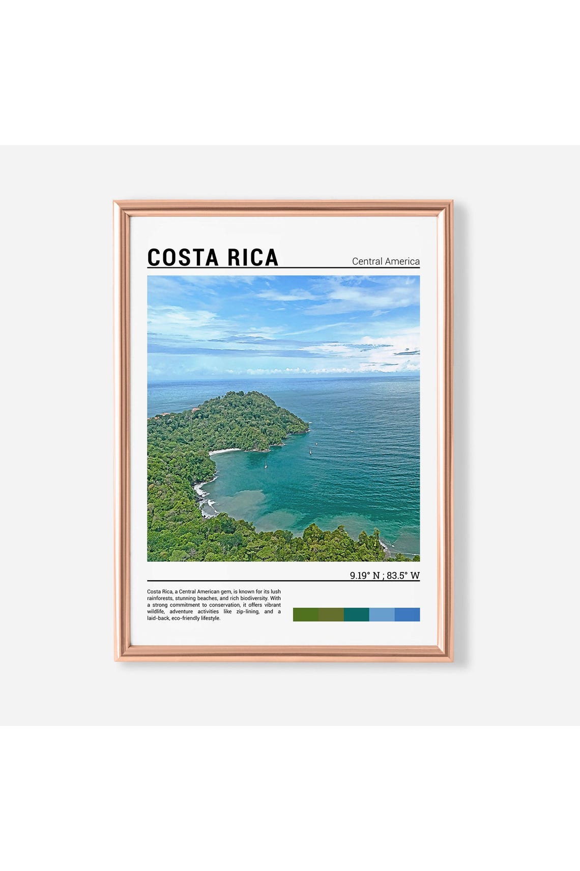 Costa Rica Print Costa Rica Poster Costa Rica Wall Art Costa Rica Travel Costa Rica Art Print Costa Rica Photo Costa Rica Artwork
