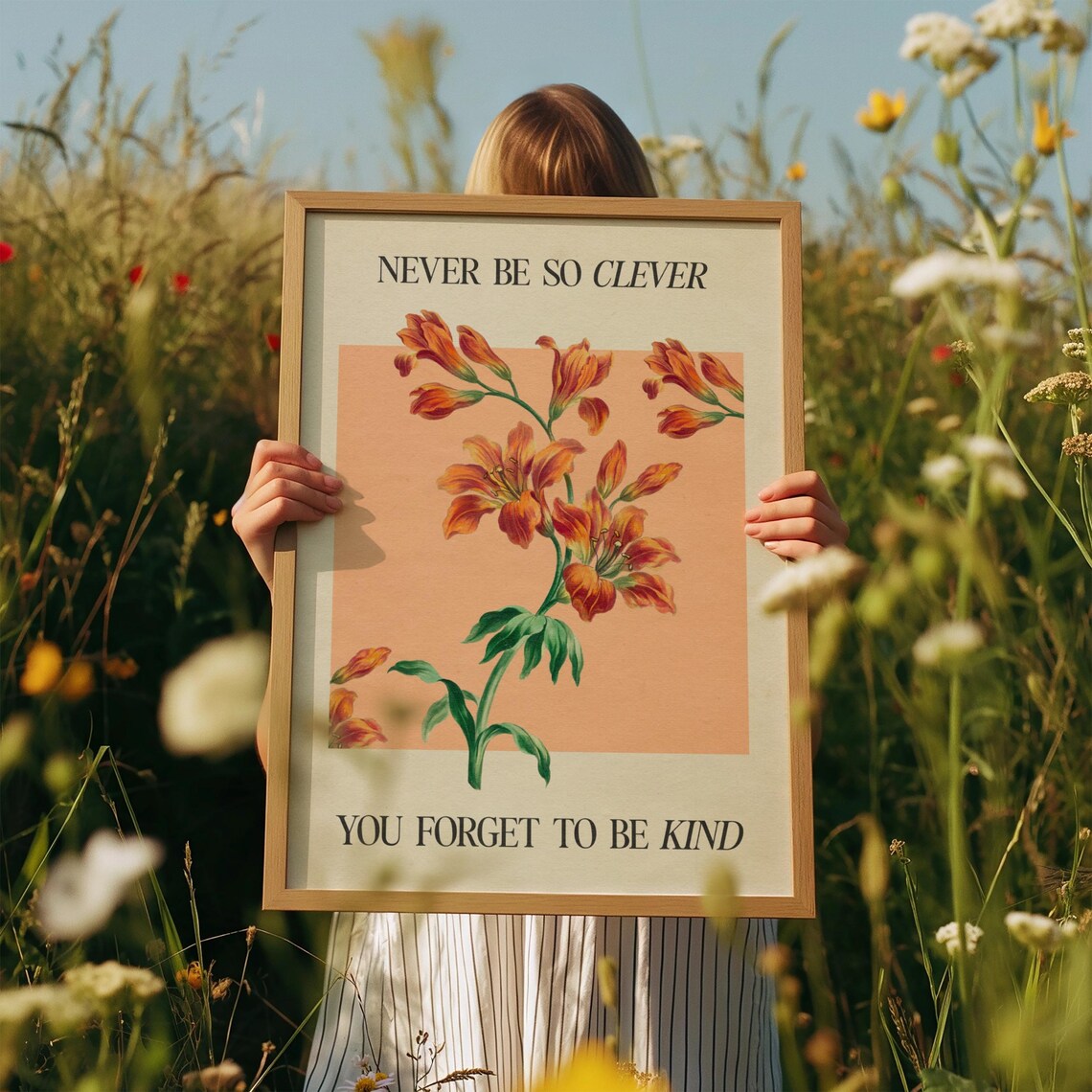 Never Be So Kind, Clever Music Wall Art Print