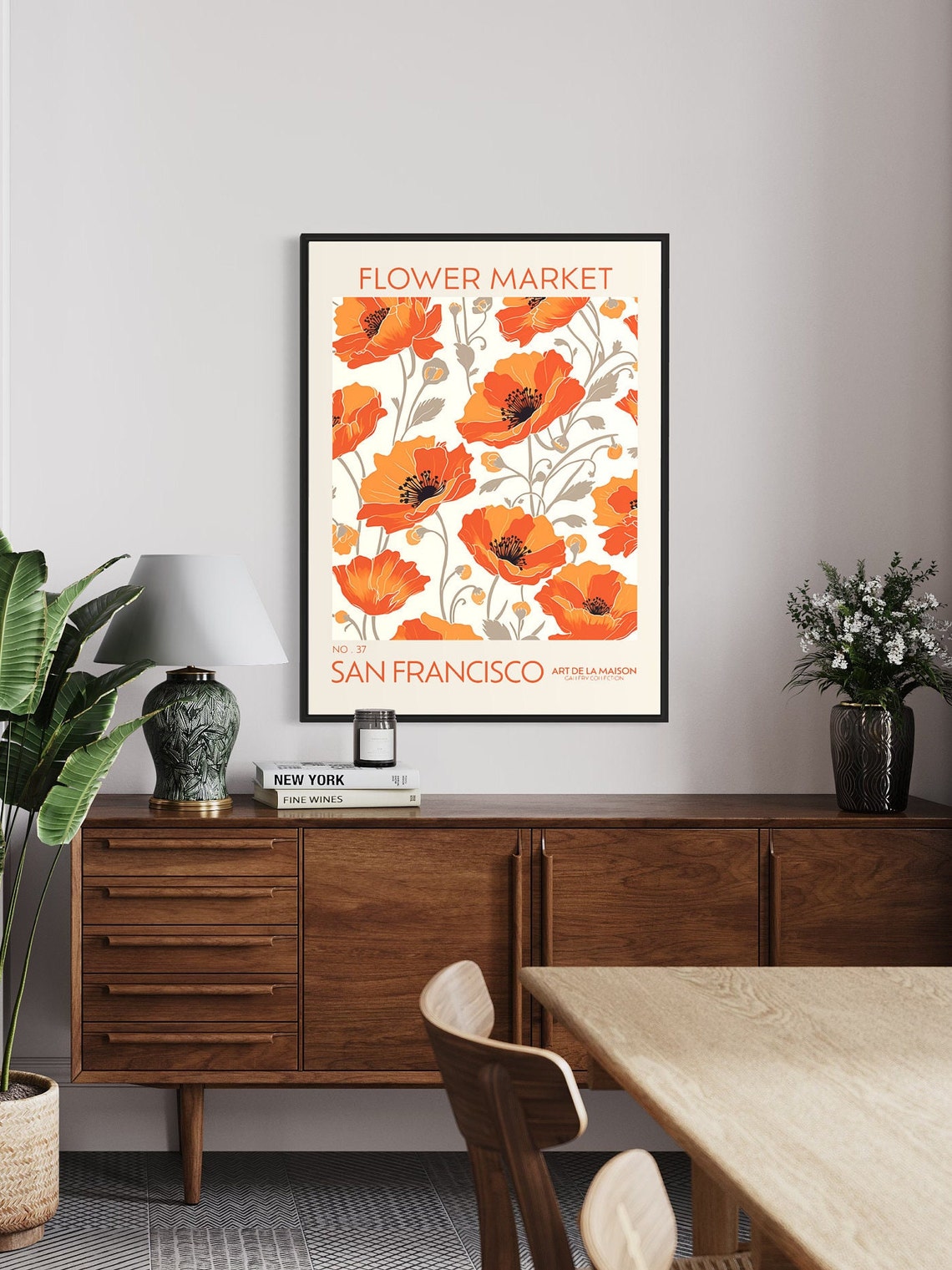 Matisse Flower Market Poster, Botanical Wall Art - Image 5