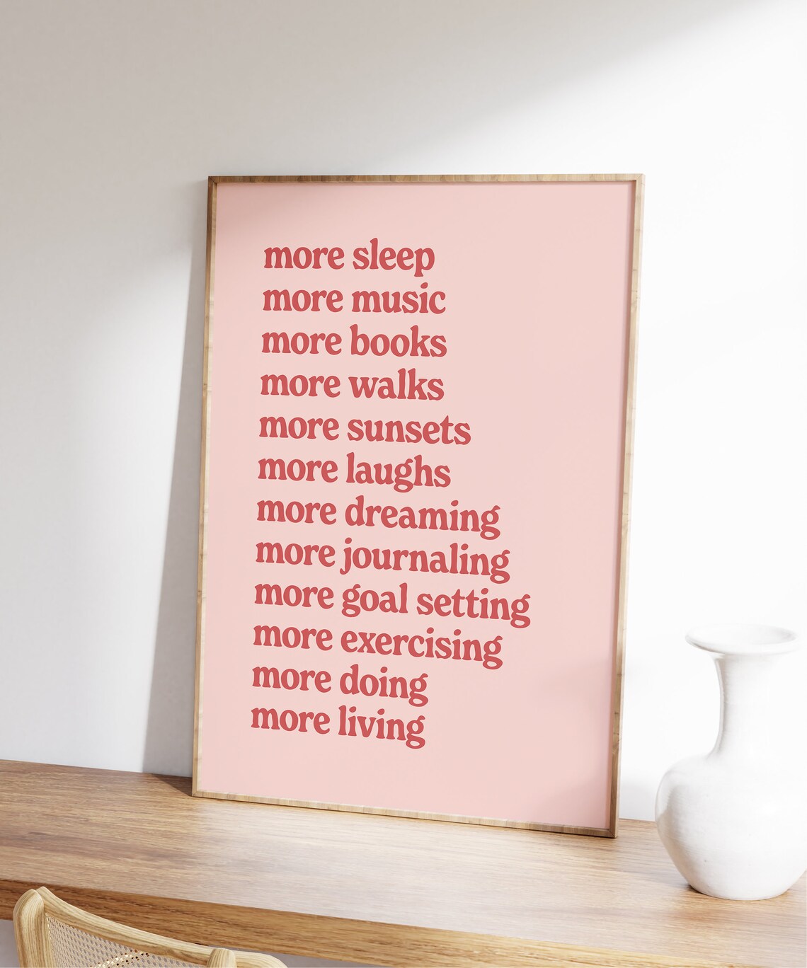 Positivity Quotes Retro Motivation Art Print - Image 7