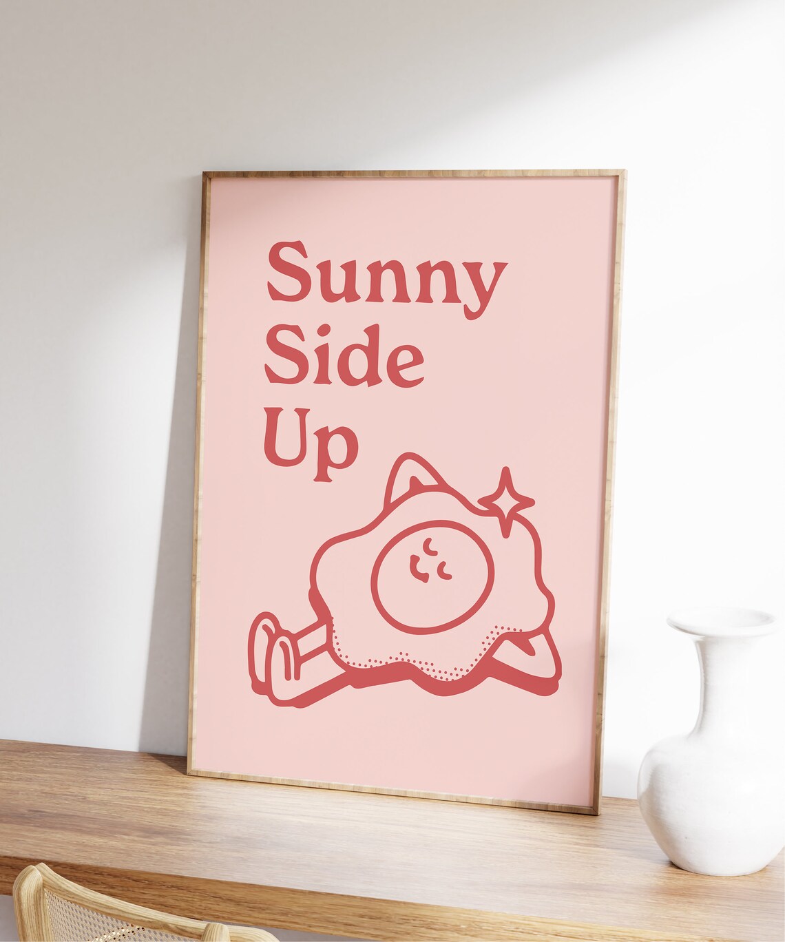 Retro Quote Positive Print, Cute Retro Wall Art - Image 3