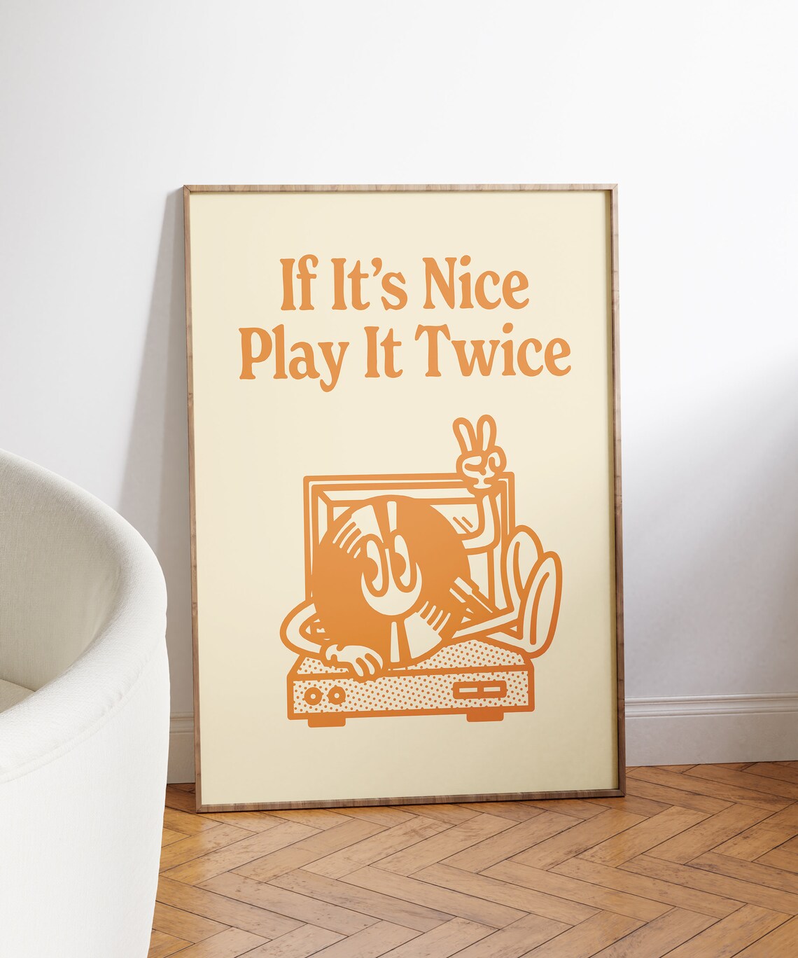 Funky Vinyl Retro Record Art Print, Music Lovers - Image 3