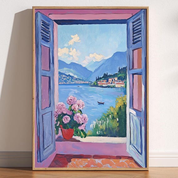 Open Window by Matisse, Fauvism Art Print