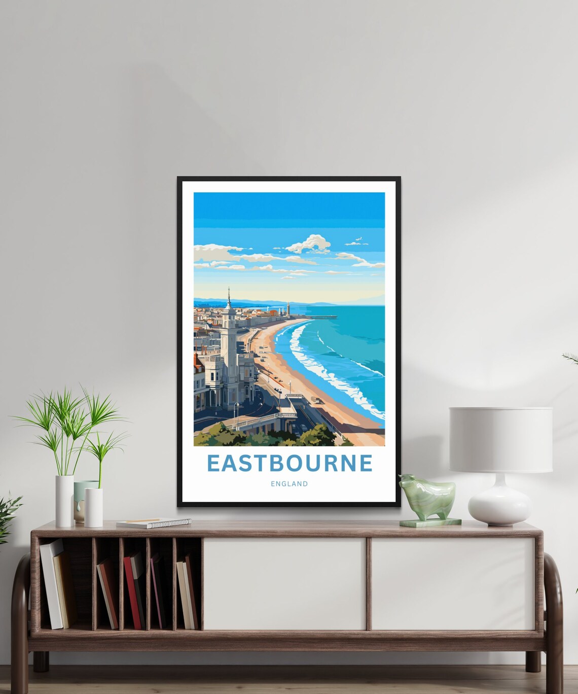 Eastbourne Travel Poster, England Wall Art - Image 2