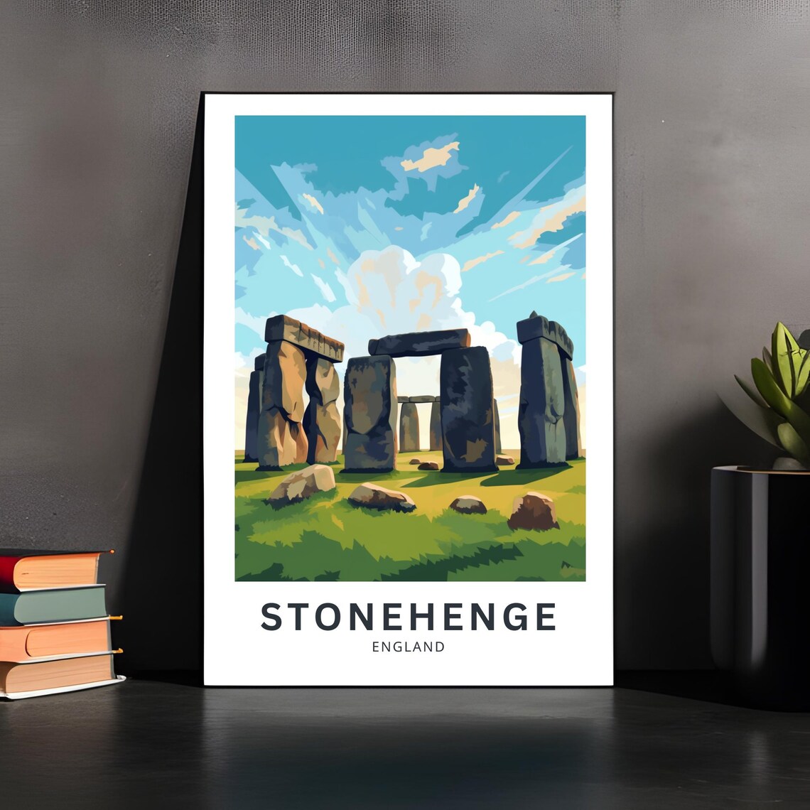 Stonehenge Travel Poster, Travel & Places - Image 4
