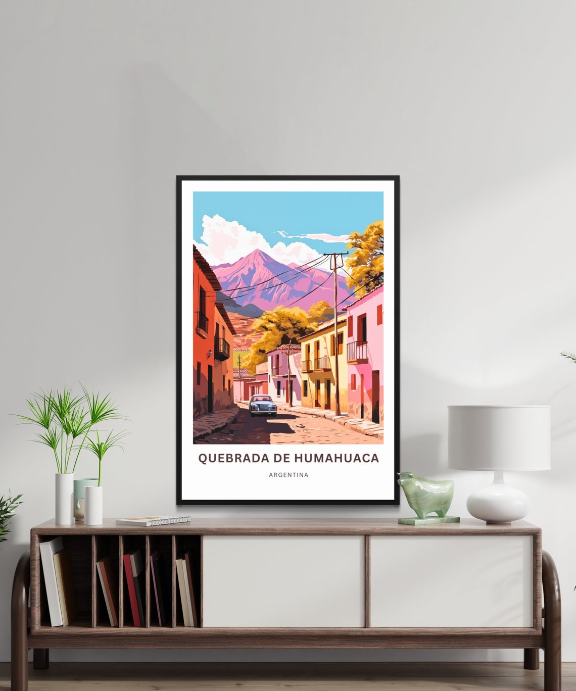 Personalized Quebrada De Humahuaca Travel Print Quebrada De Humahuaca Poster Argentina Wall Art Framed Present Gift Argentina Present - Image 2