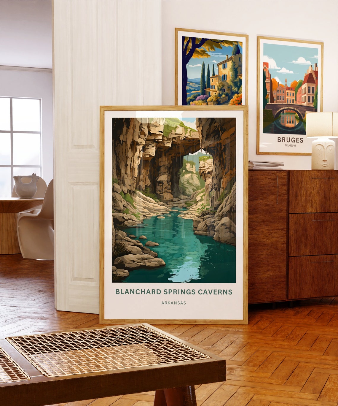 Personalized Blanchard Springs Caverns Arkansas River Arch Poster - Image 5
