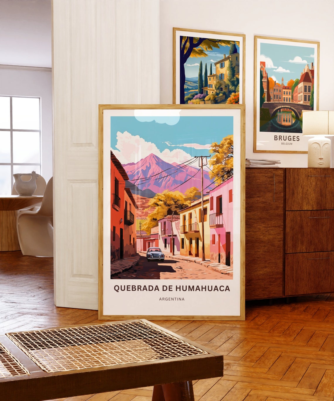 Personalized Quebrada De Humahuaca Travel Print Quebrada De Humahuaca Poster Argentina Wall Art Framed Present Gift Argentina Present - Image 5