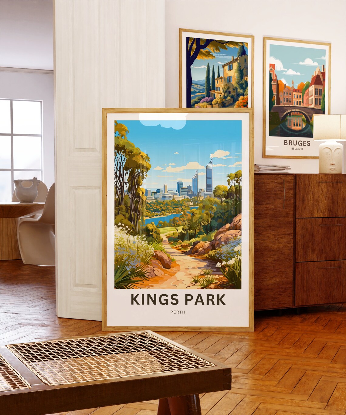 Kings Park Perth Travel Poster, Australia Wall Art - Image 5