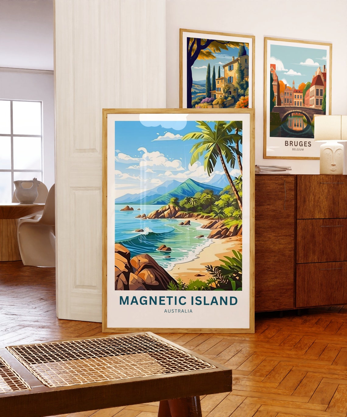 Magnetic Island Australia Tropical Beach Waves Travel Poster - Image 5