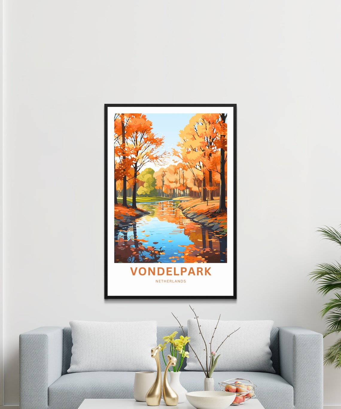 Vondelpark Travel Poster, Netherlands - Image 3