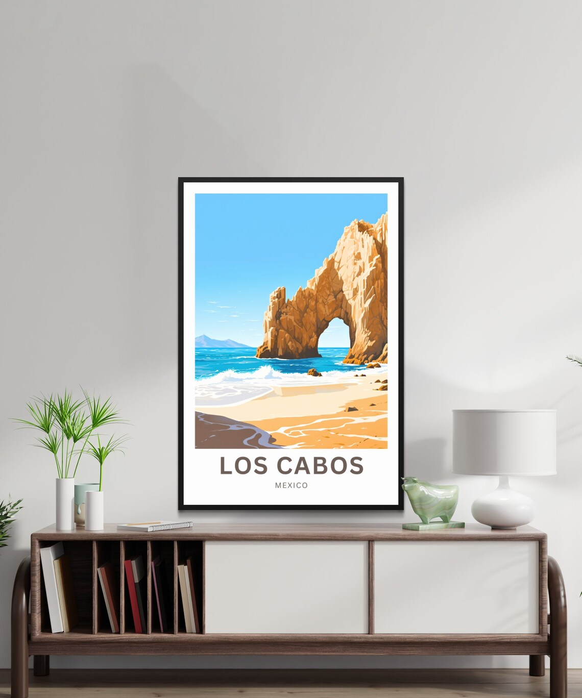 Los Cabos Travel Poster, Mexico Baja California - Image 4
