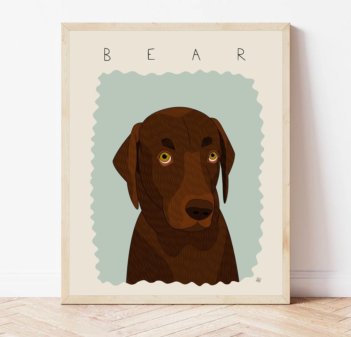Funny Pet Portrait Custom Pet Art Print Unique Dog Portrait Fun Dog Art Minimalist Pet Poster Modern Dog Portraits Gift For Pet Owners - Image 6
