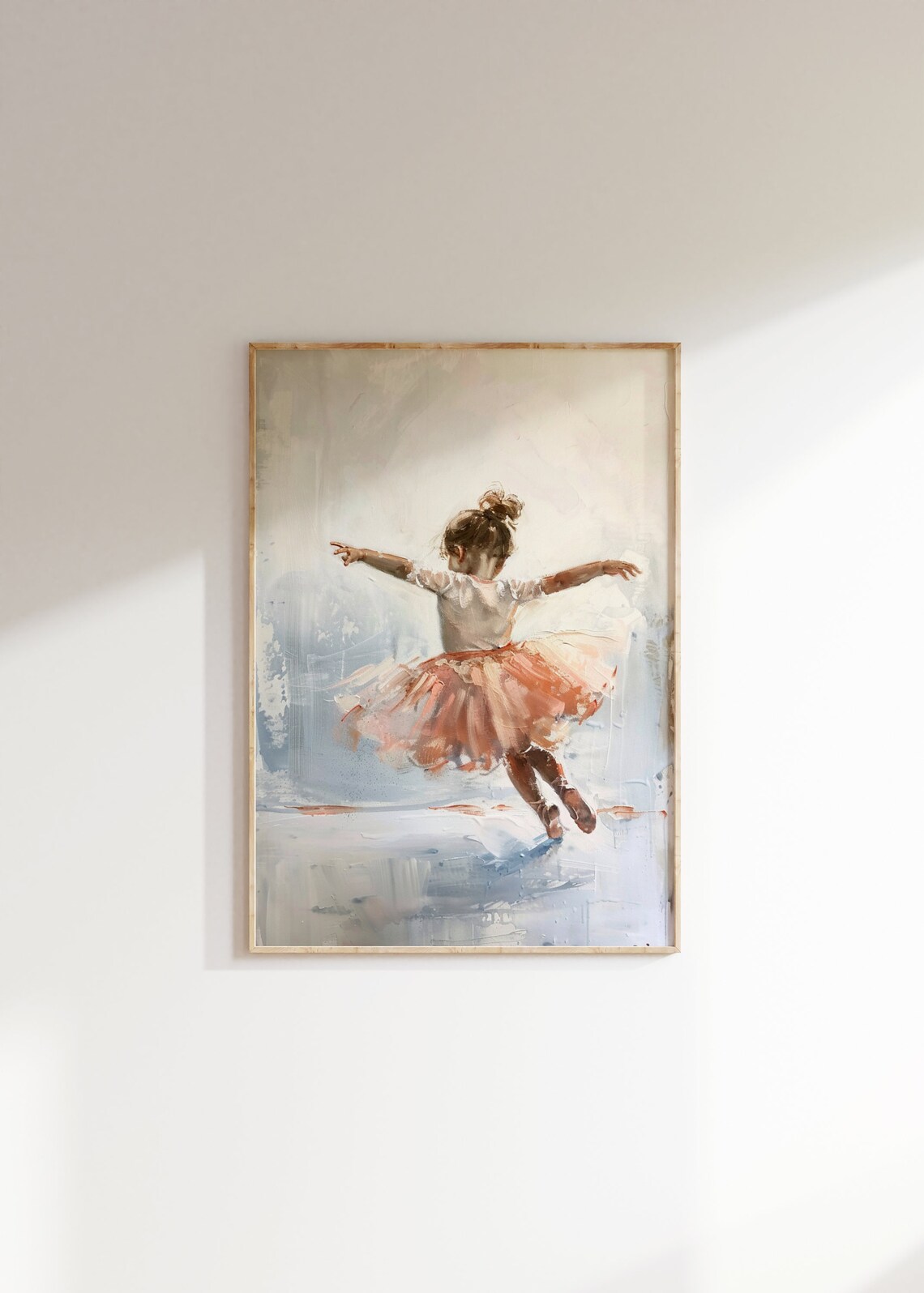 Vintage Ballerina Art Print, Girl Nursery Decor - Image 2