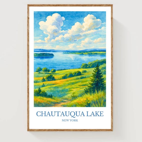 Chautauqua Lake Poster