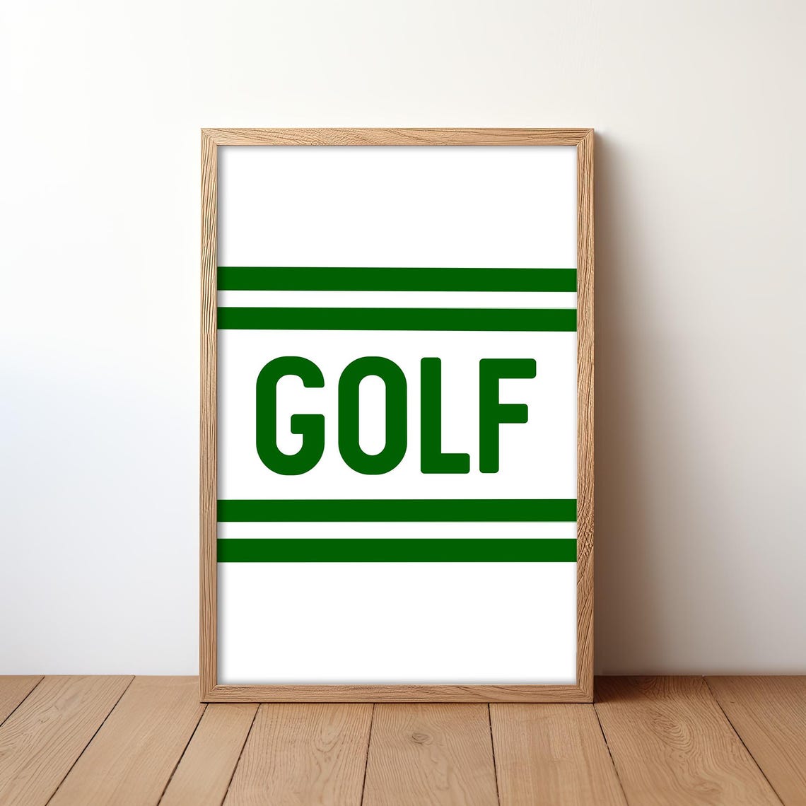 Golf Wall Art Print Golf Decor Man Cave Wall Decor Golf Print For Office Golf Gift For Dad Game Room Decor Golf Poster Decorative Display - Image 2