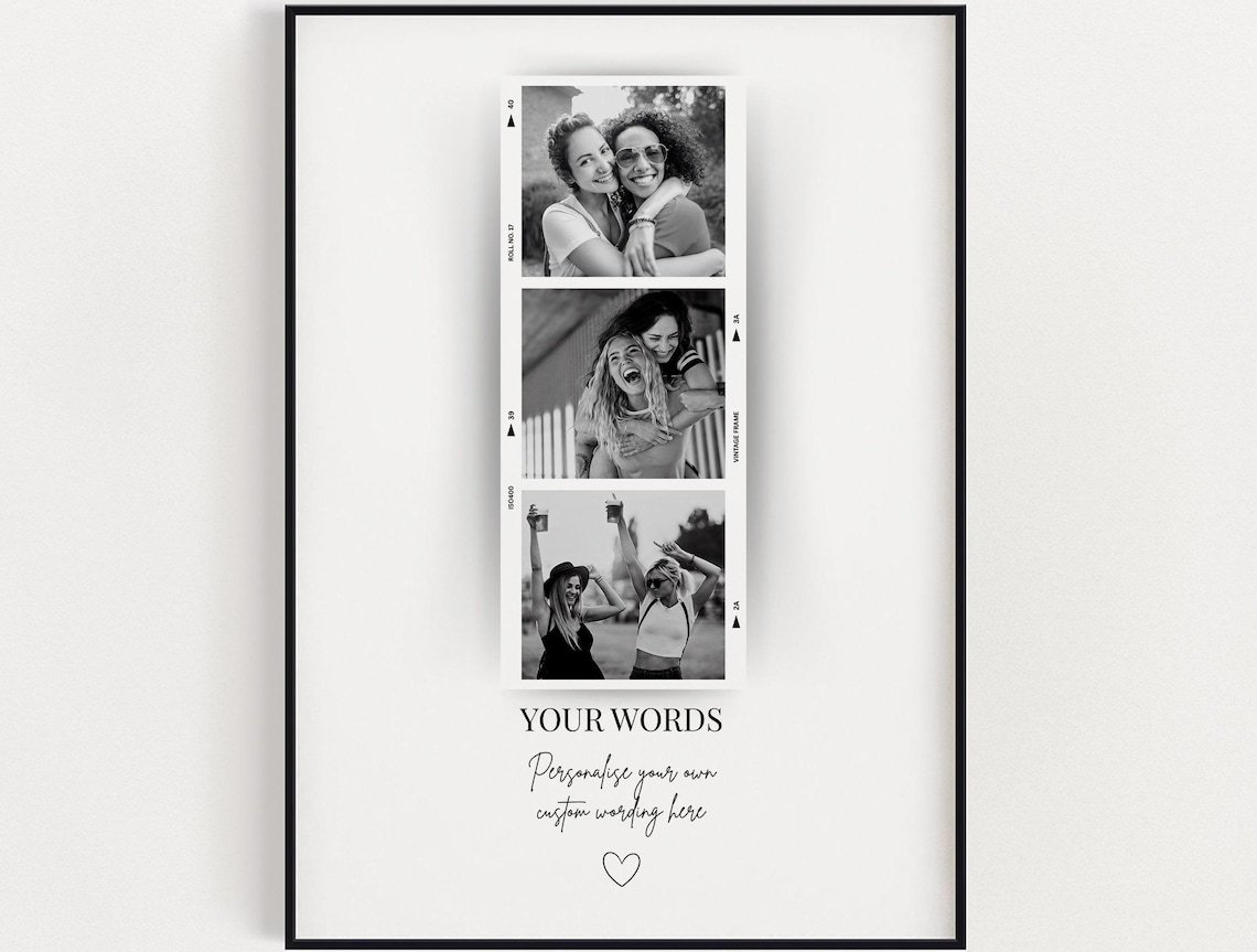 Personalized Custom Photo Print, Personal Keepsake