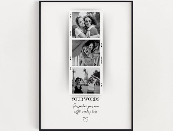 Personalized Custom Photo Print, Personal Keepsake