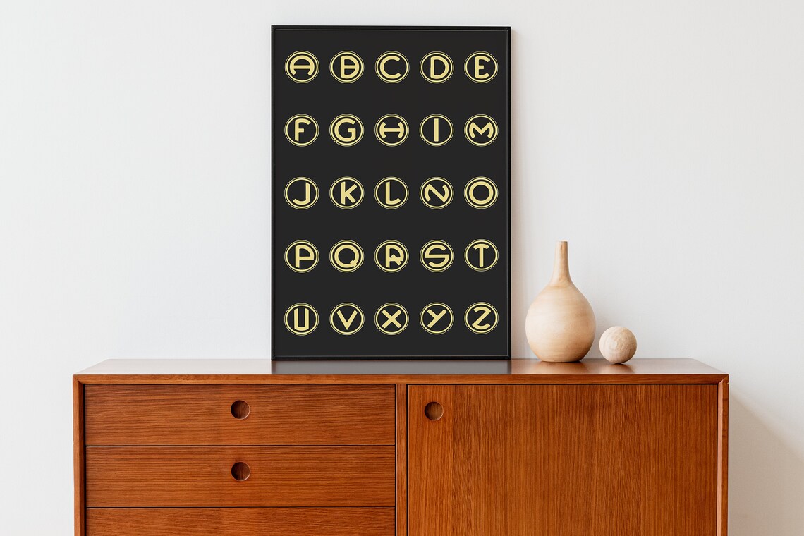 Typography Typography - Vintage Travel Poster - Image 4