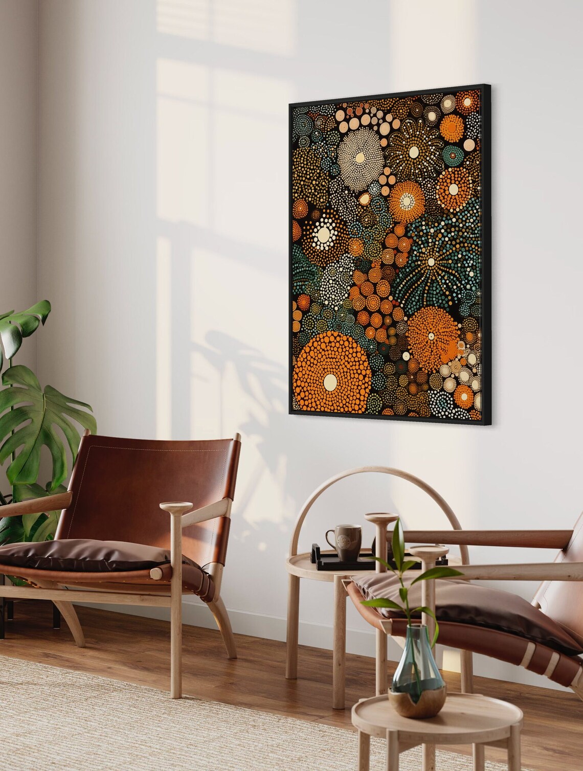 Abstract Botanical - Contemporary Travel Poster - Image 4