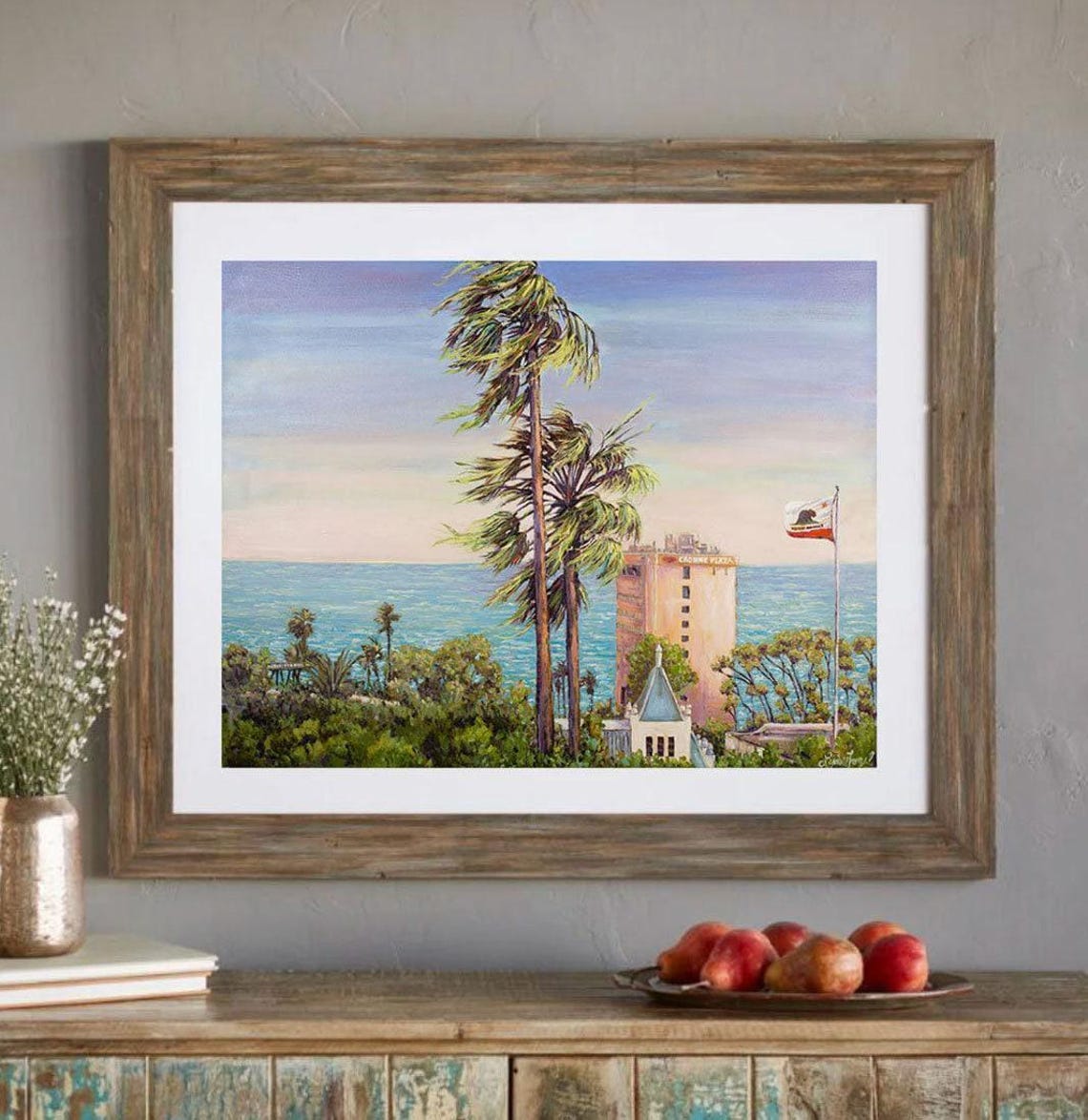 Ventura Art Prints On Fine Art Paper Gallery Wrap And Gallery Wrap In Float Framecalifornia Palm Trees Art Beach Wall Art - Image 5