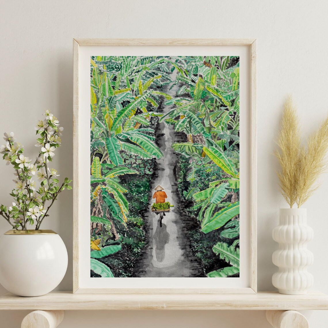 Vietnam Landscape Travel Poster, Asia Wall Art - Image 2