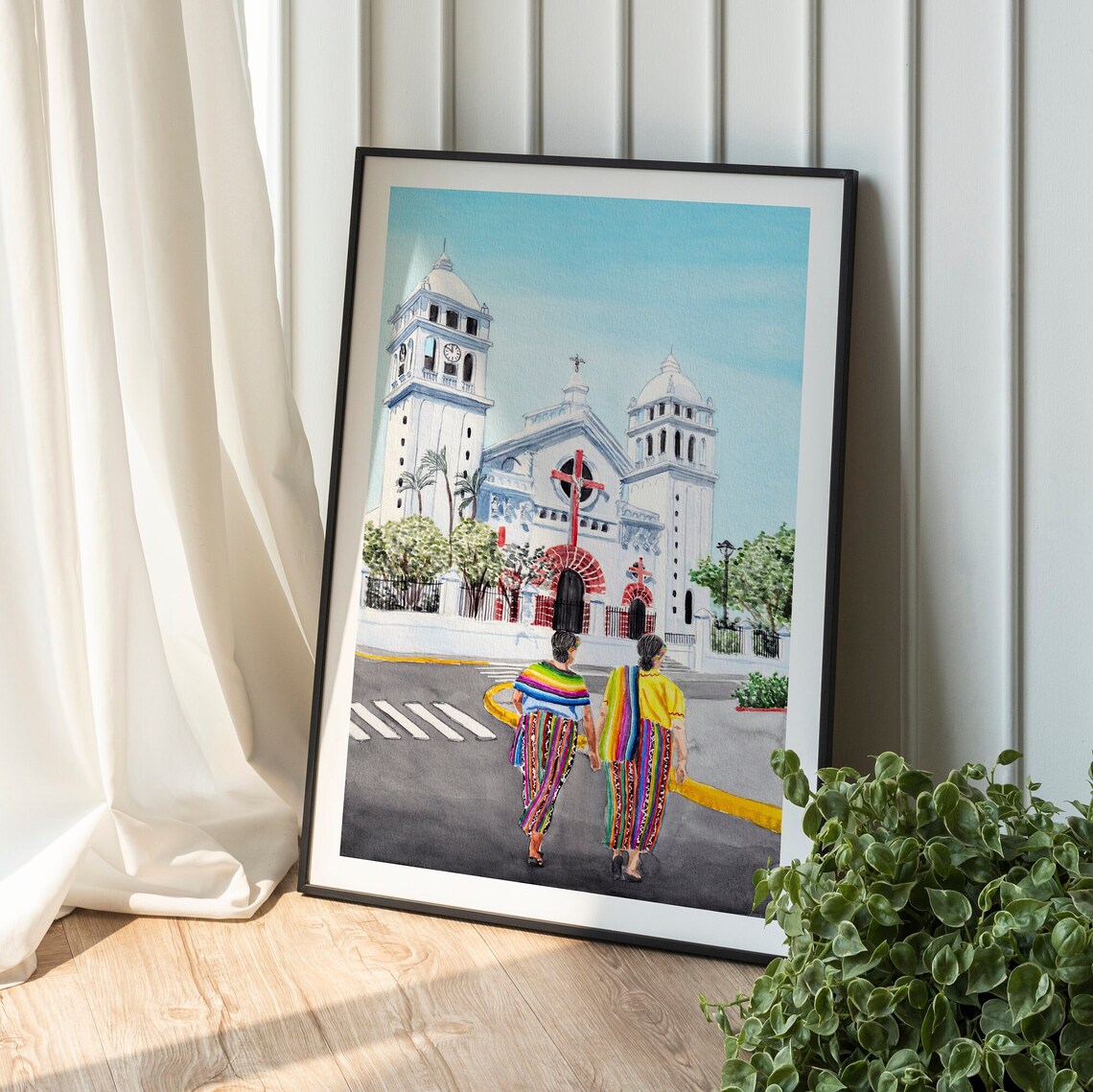 Juayua, El Salvador Travel Poster, Cityscape - Image 2