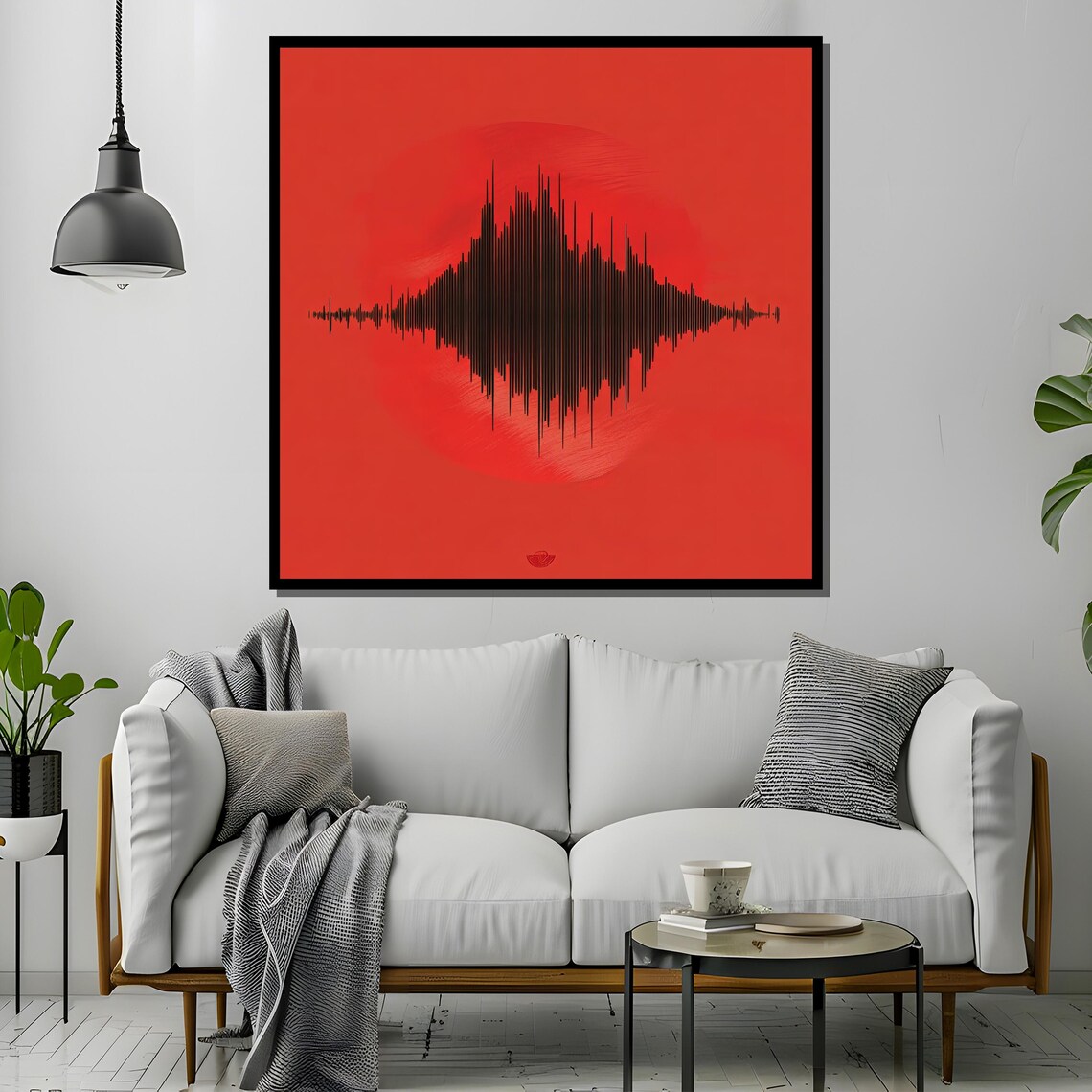 Soundwave By Orkhanjosephart, Minimalist Music Art - Image 2