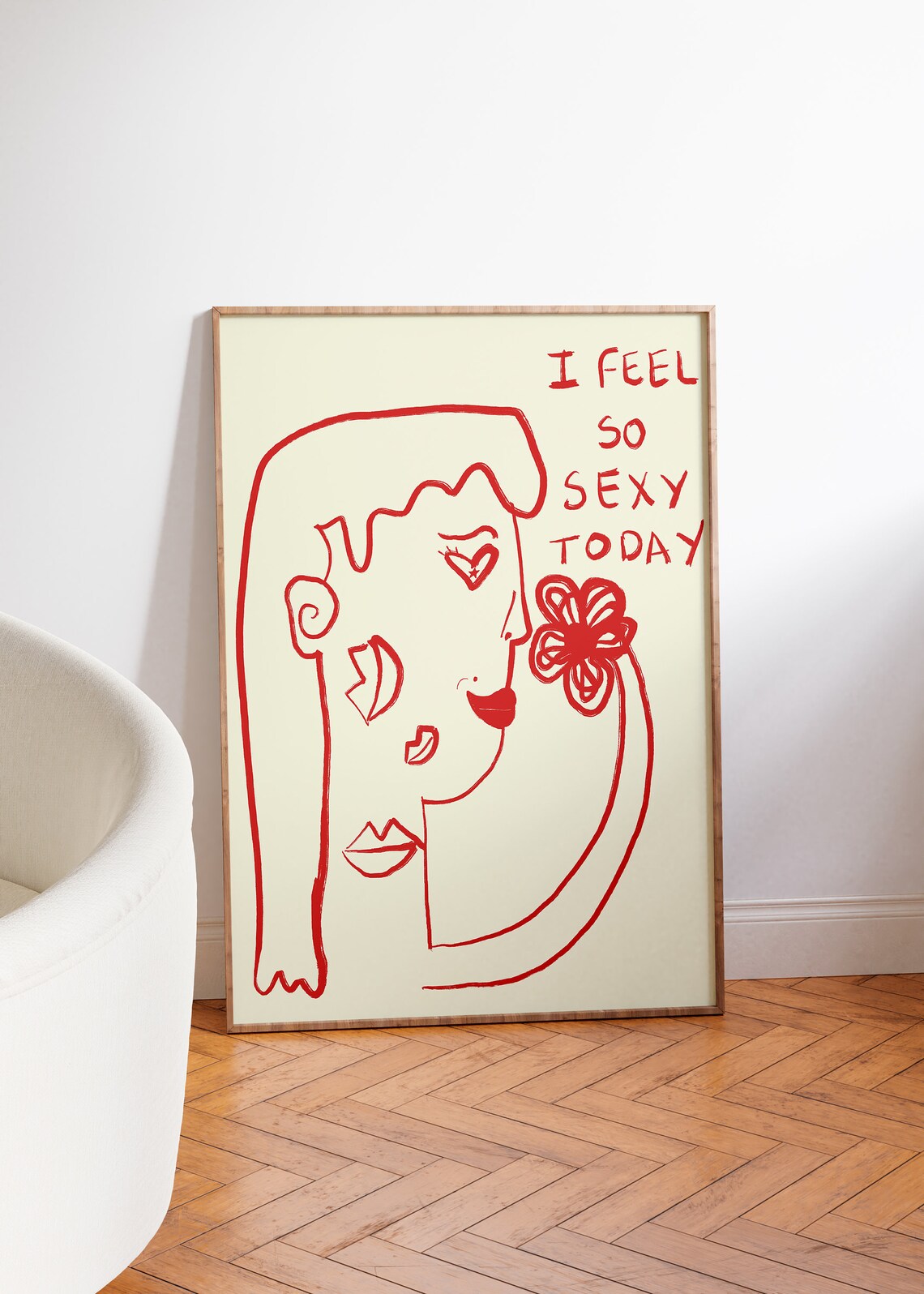 Retro Quote Art Print, Trendy Dorm Room Decor - Image 3
