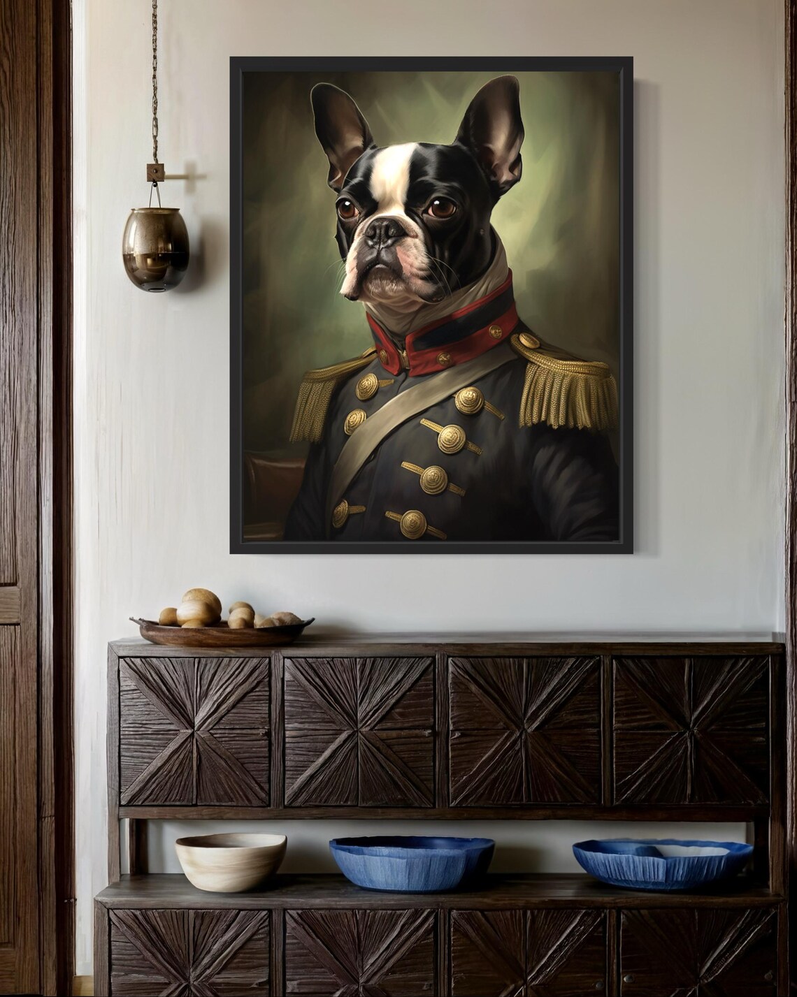 Boston Terrier Poster Art Print, Dog Humor Decor - Image 2