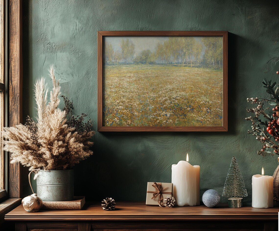 Spring Rustic Meadow Flowers, Vintage Decoration - Image 3