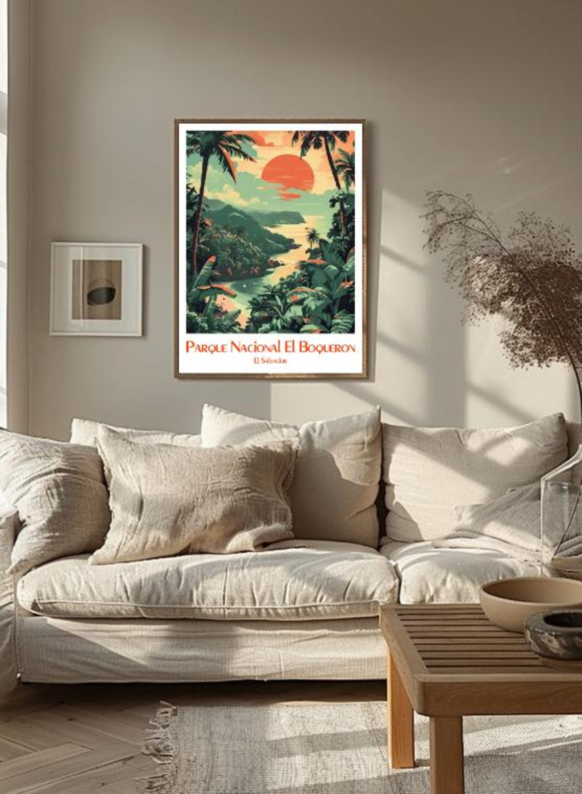 El Boqueron National Park El Salvador Tropical Sunset Poster - Image 3