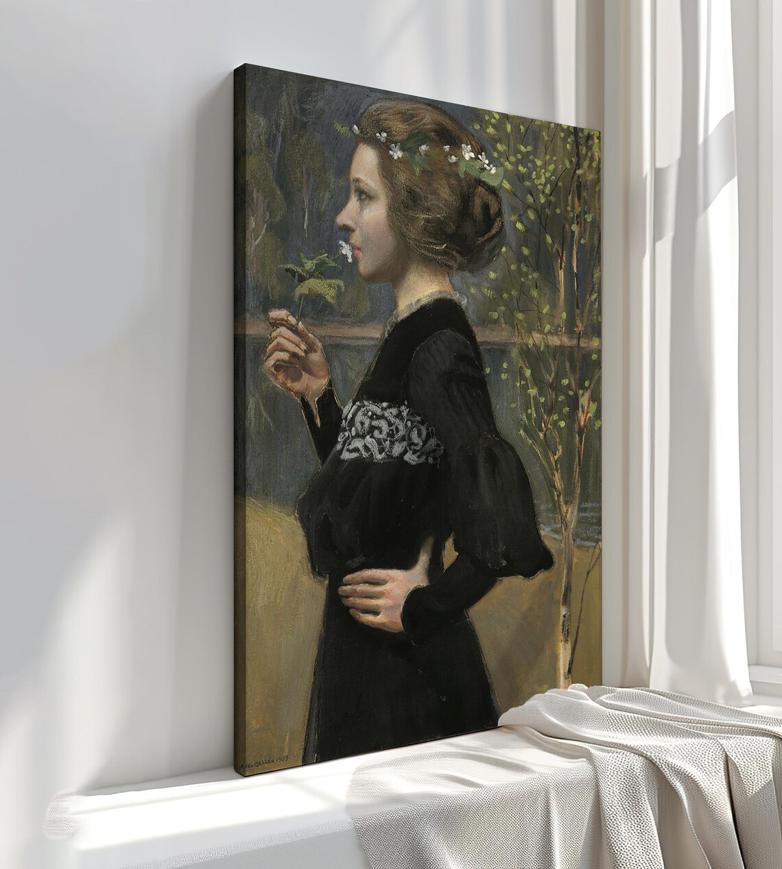 Spring by Akseli Gallen-Kallela, Classic Art Print - Image 2