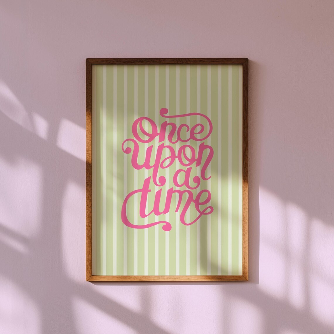 Once Upon a Time Princess Nursery Wall Art