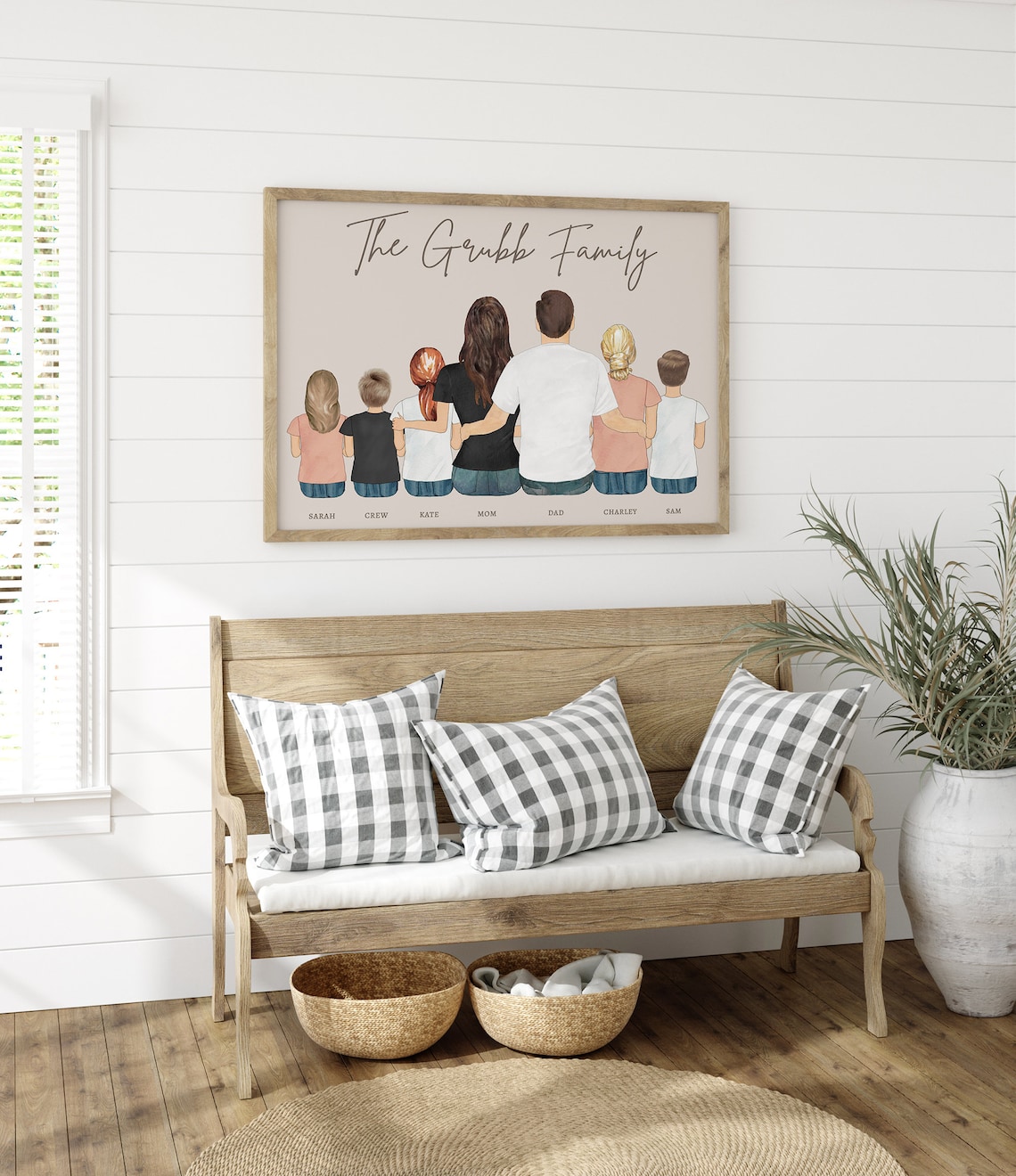 This Is Us Large Family Portrait Our Life Our Story Our Home Poster - Image 2