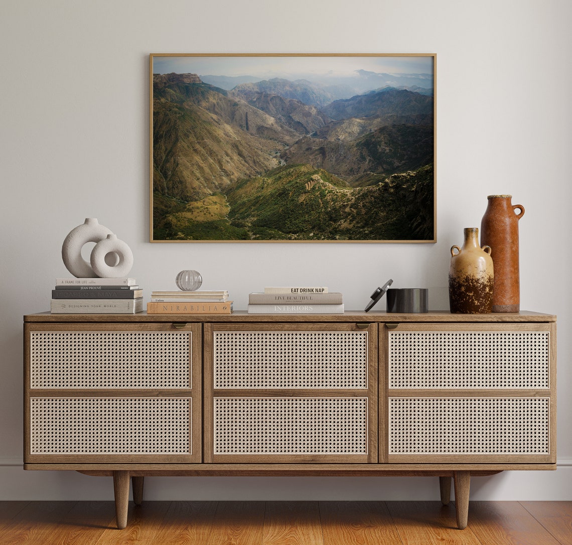 Eritrea Highland Mountains Ridges Valley Landscape Landscape Poster - Image 4