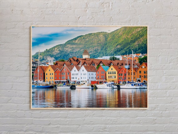 Norway Photo Poster, Oslo Europe Travel Art Print