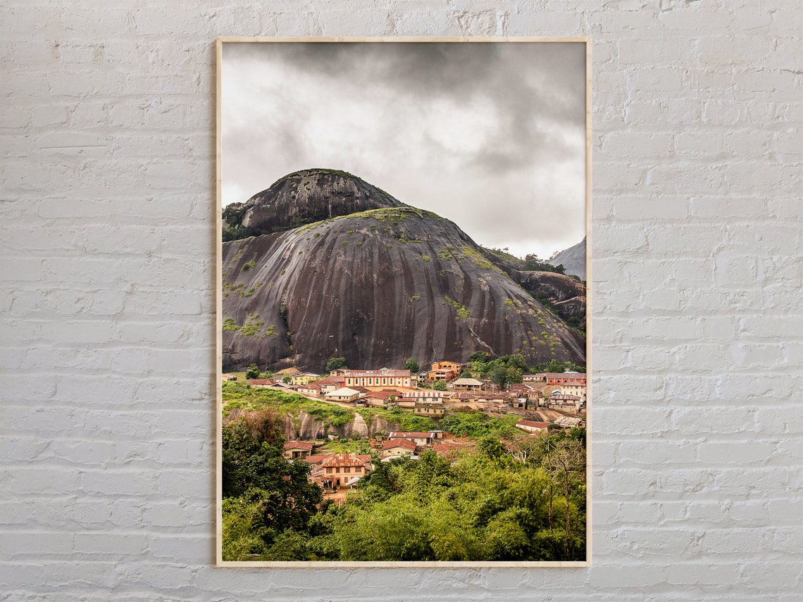 Real Photo Nigeria Print Nigeria Wall Art Nigeria Poster Nigeria Photo Nigeria Poster Print Nigeria Wall Decor Africa Poster