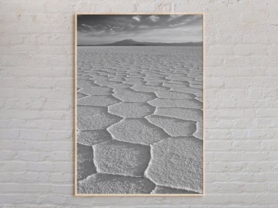 Black And White Bolivia Print Wall Art Poster Photo Decor South America