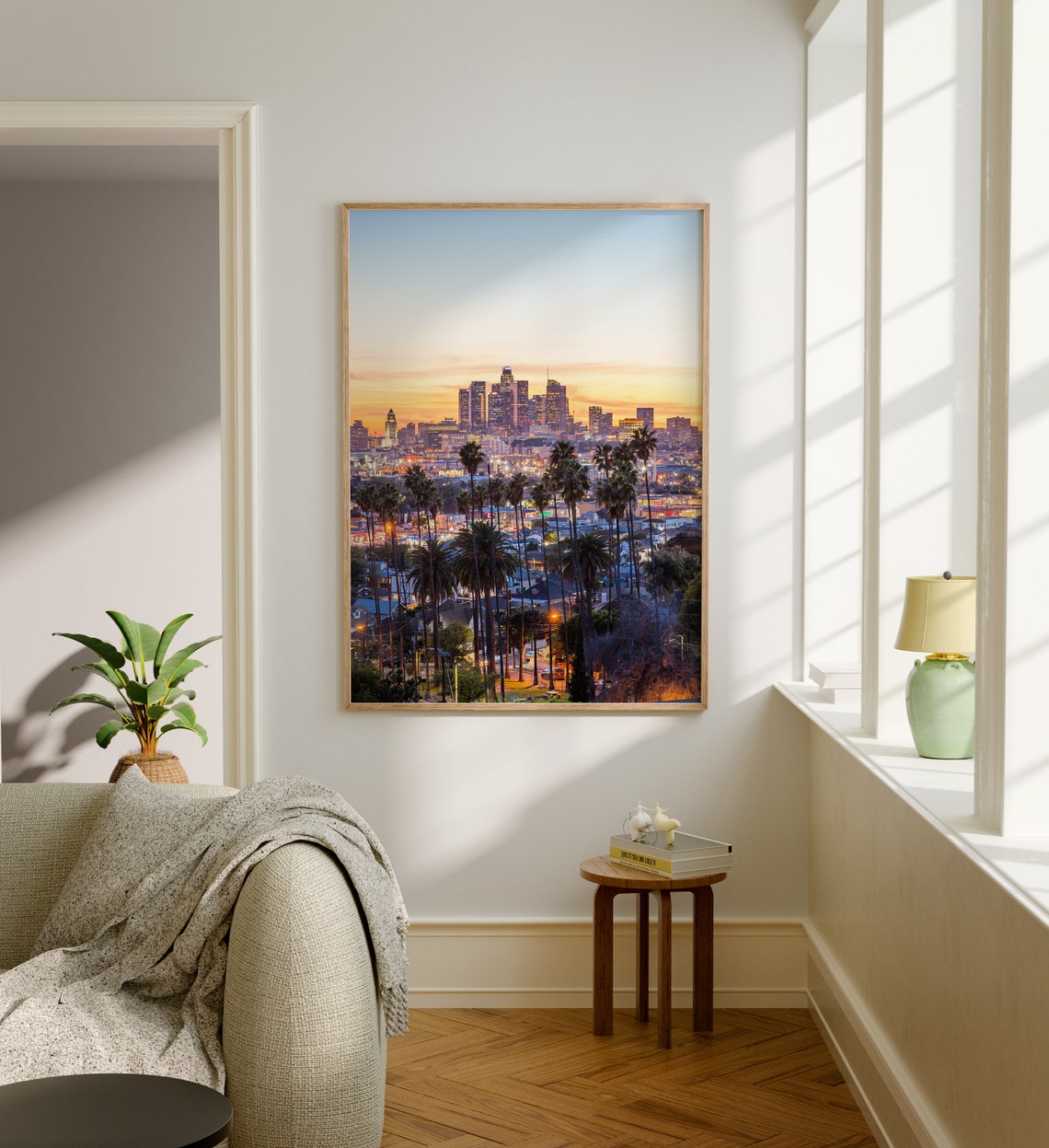 Real Photo Los Angeles Print Los Angeles Wall Art Los Angeles Poster Los Angeles Photo Los Angeles Poster Print California - Image 4