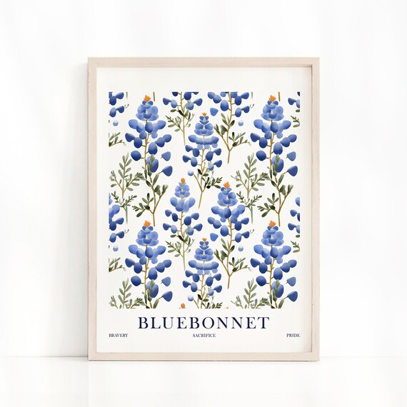 Bluebonnet Flower Meaning Bravery Sacrifice Pride, Texas