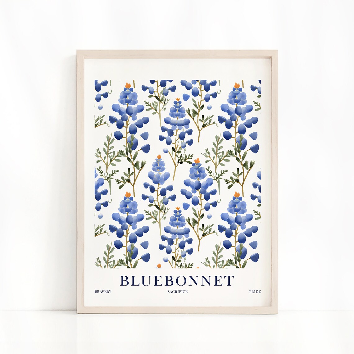 Bluebonnet Flower Meaning Bravery Sacrifice Pride, Texas