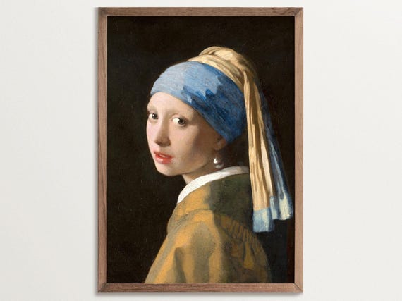Girl With a Pearl Earring, Johannes Vermeer Art Print