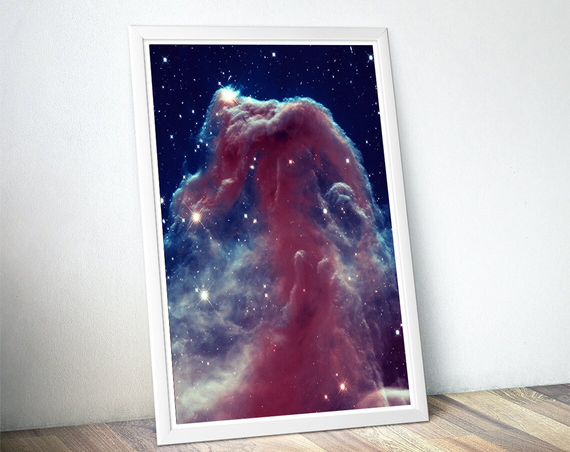 Hubble Horsehead Nebula Art Print, Space Poster - Image 4