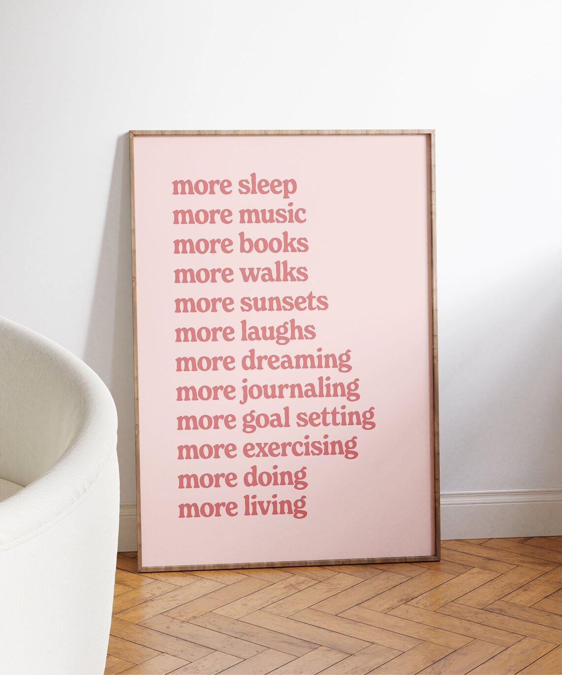 Positivity Quotes Retro Motivation Art Print - Image 3