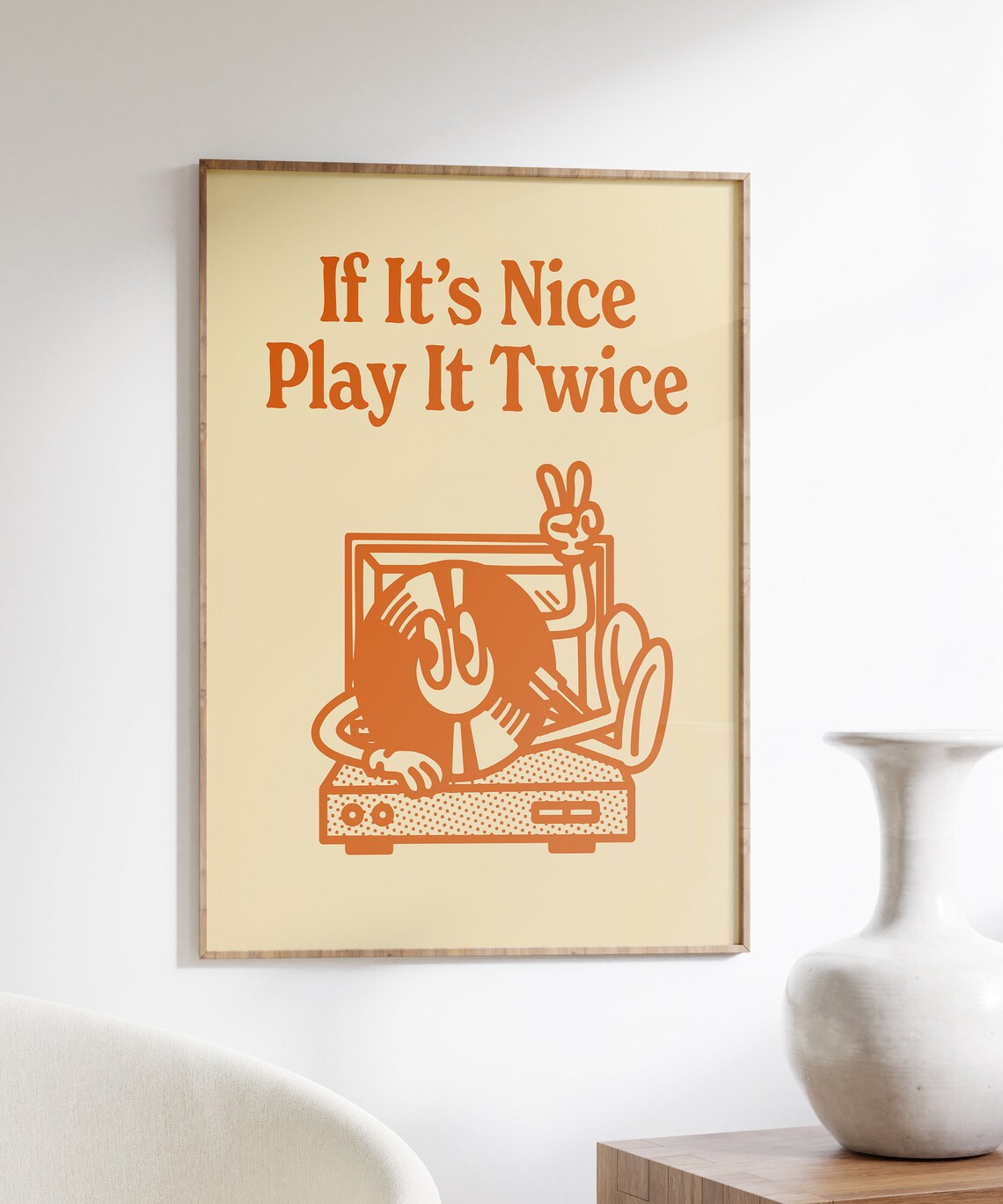 Funky Vinyl Retro Record Art Print, Music Lovers - Image 5