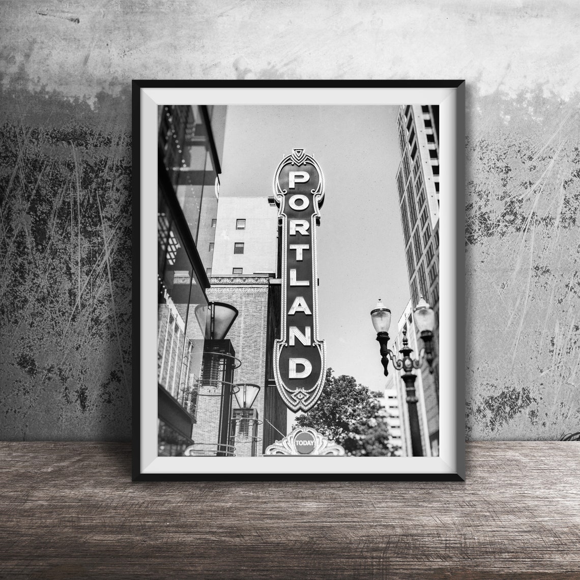 Portland Theatre Portland Wall Art Unframed Photography Print Downtown Portland Oregon Arlene Schnitzer Concert Hall - Image 2