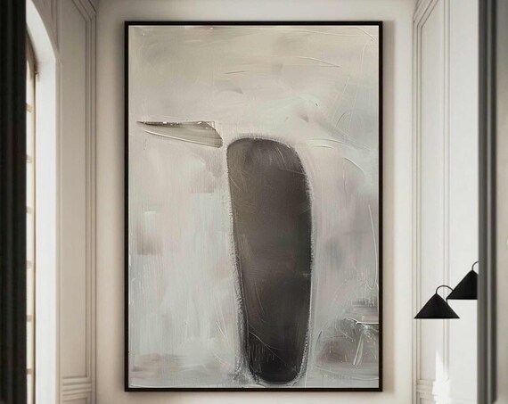 Neutral Beige Minimalist Painting Beige Textured Minimalist Decor Beige Wabisabi Wall Painting Modern Home Decor Neutral Beige Home Decor