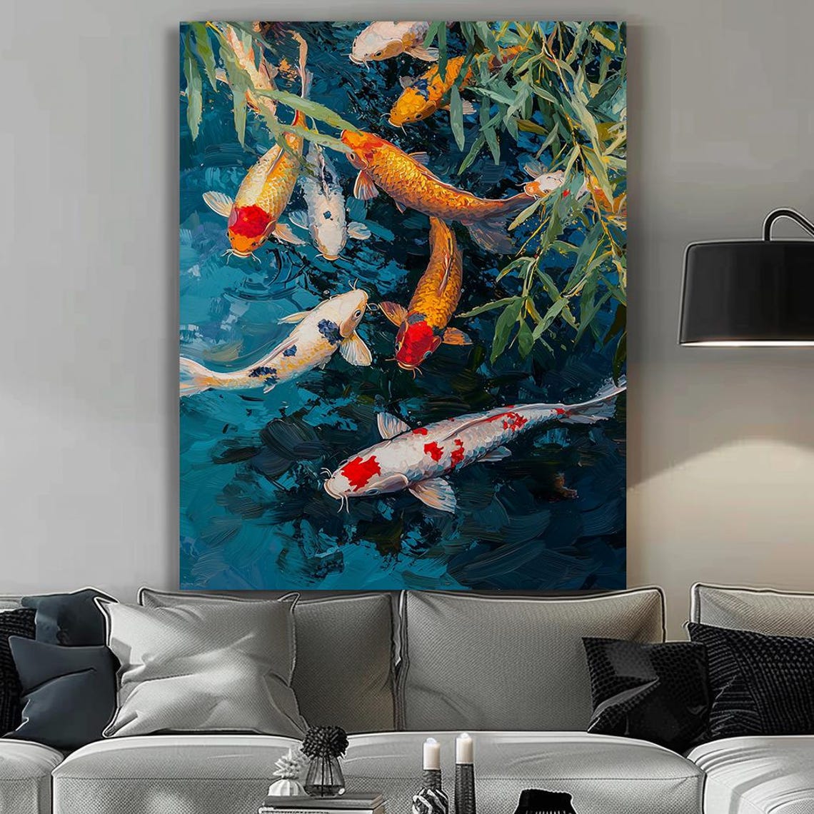 Art Print Fish Decor Wall Art Print Home Decor Office Decor Framed Artwork Large Print Fisher Decor Fish Print Fish - Image 6